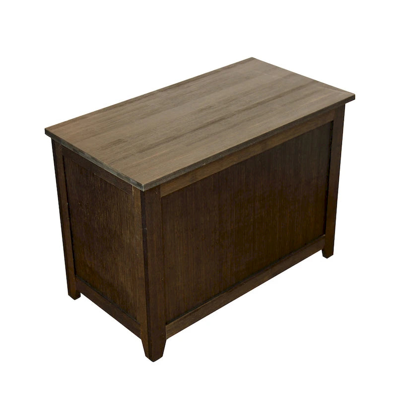 Carbon Loft Molyneux Solid Bamboo Storage Bench