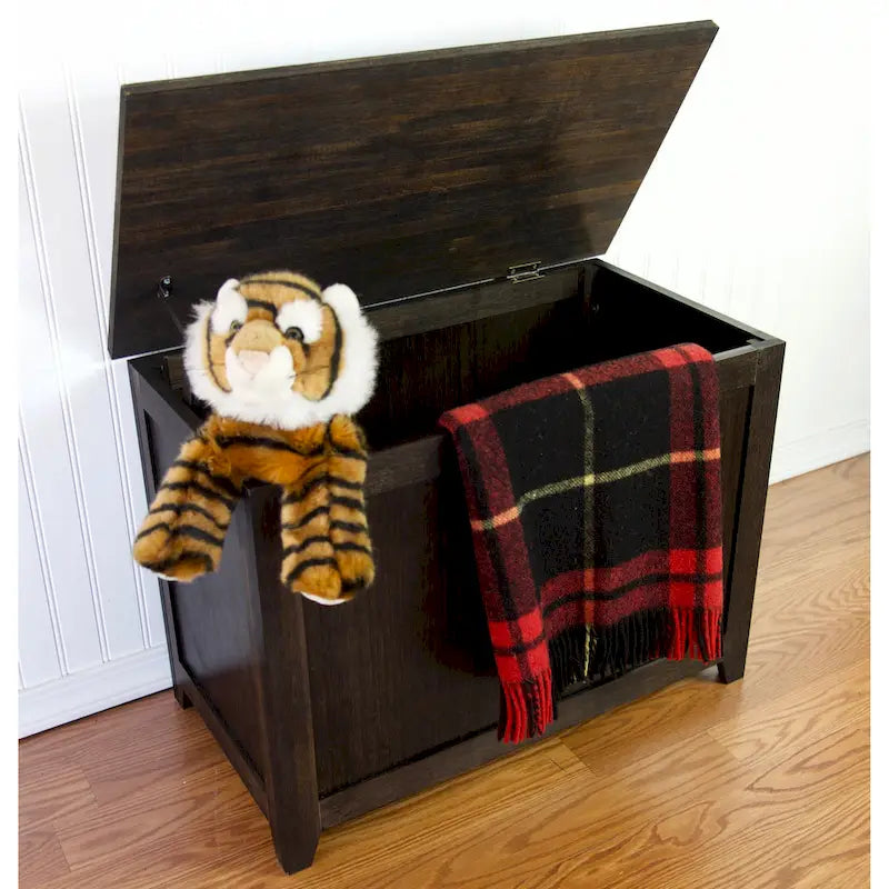 Banc de rangement en bambou massif