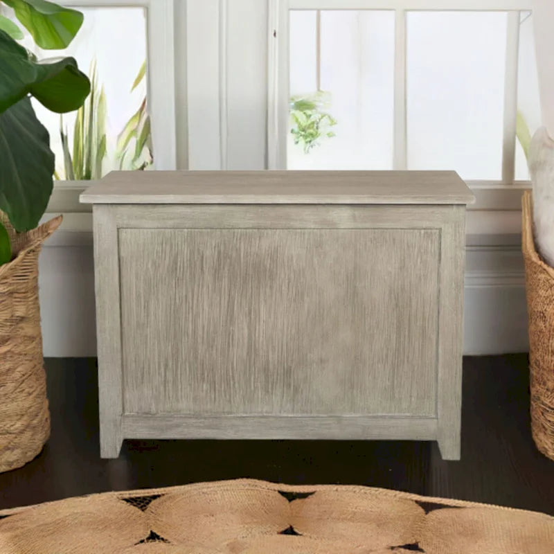 Banc de rangement en bambou massif