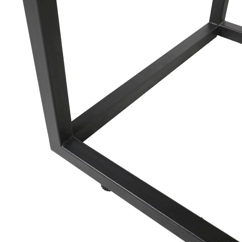 Banc en velours avec base en métal pour chambre à coucher ou entrée