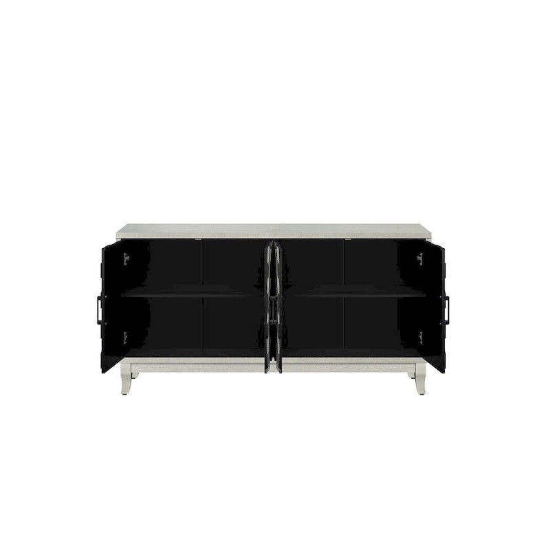 Buffet vitrine de style vintage plus robuste
