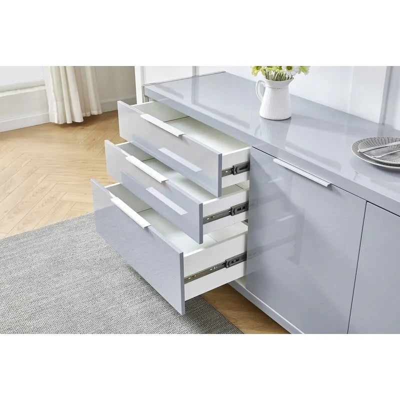 Meuble 3 tiroirs laqué moderne de la meilleure qualité