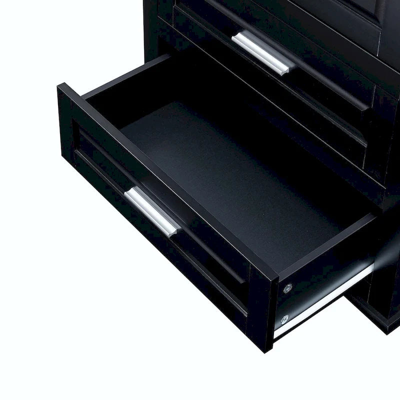 Meuble haut de salle de bain avec trois tiroirs