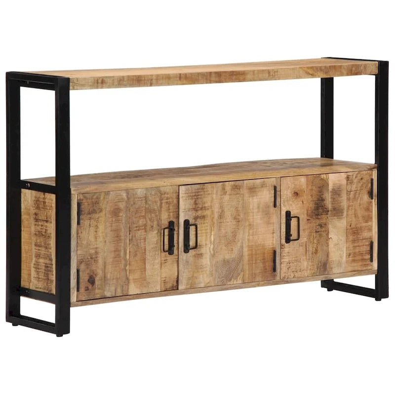 Bahut 47,2x11,8x29,5 Bois de manguier massif