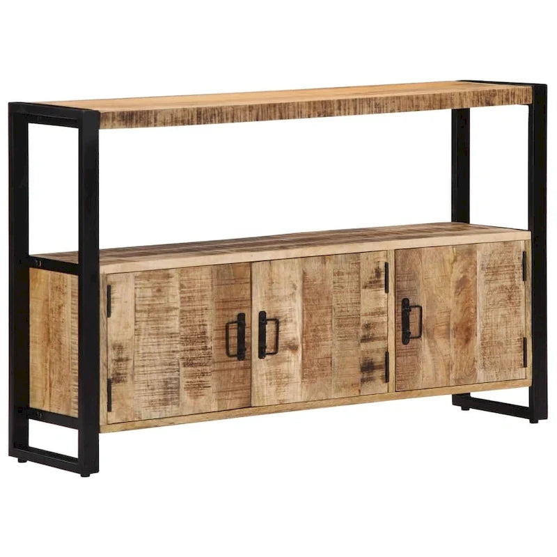 Bahut 47,2x11,8x29,5 Bois de manguier massif