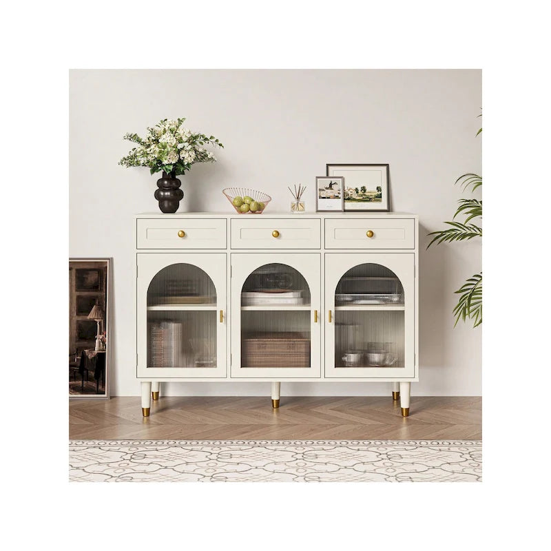RoyalCraft RoyalCraft 47.2 Wide 3 Drawer Sideboard Buffet