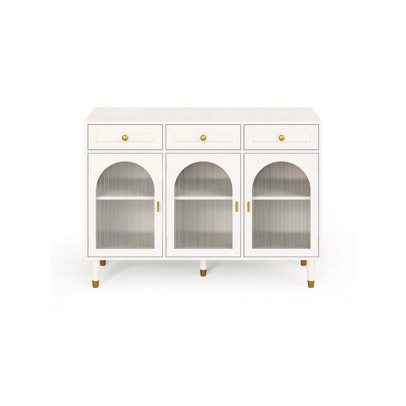 47.2 Buffet latéral large à 3 tiroirs