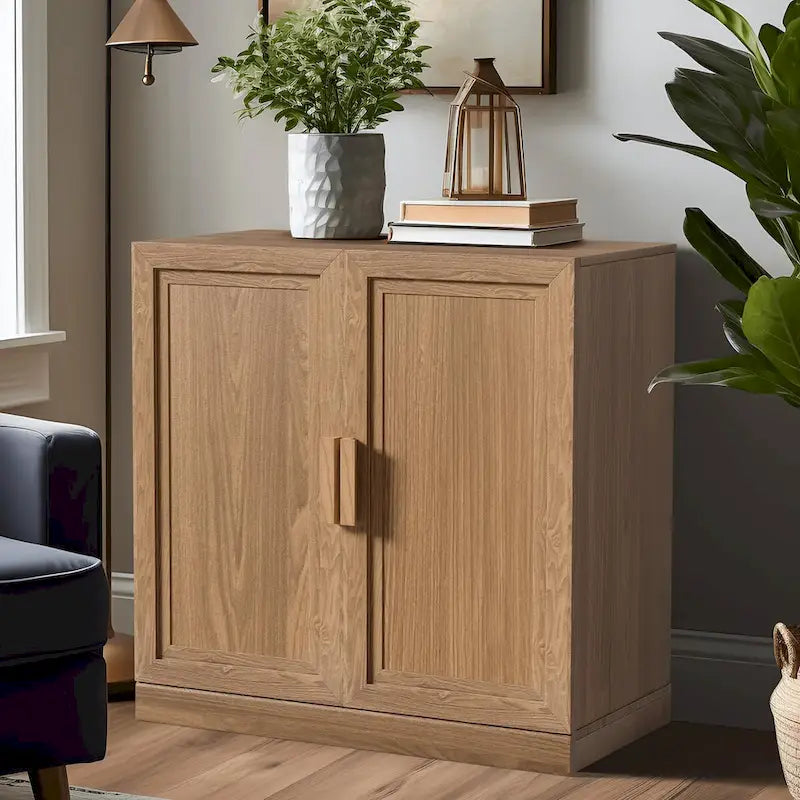 Armoire de rangement à deux portes et étagères 31